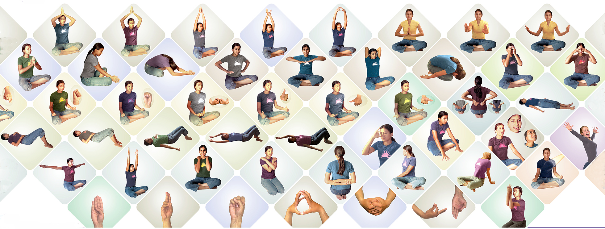 3S Advance Exercise Chart — poses, mudras, and practice sequences